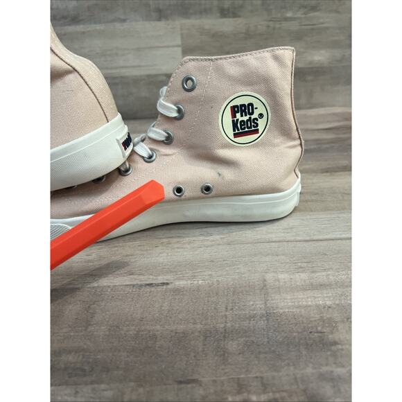 PRO KEDS Royal‎ Retro Throwback Hi High-tops Shoes Big Kids Girls Size 4 Pink - Picture 4 of 8